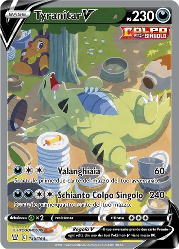 Tyranitar V — Stili di Lotta