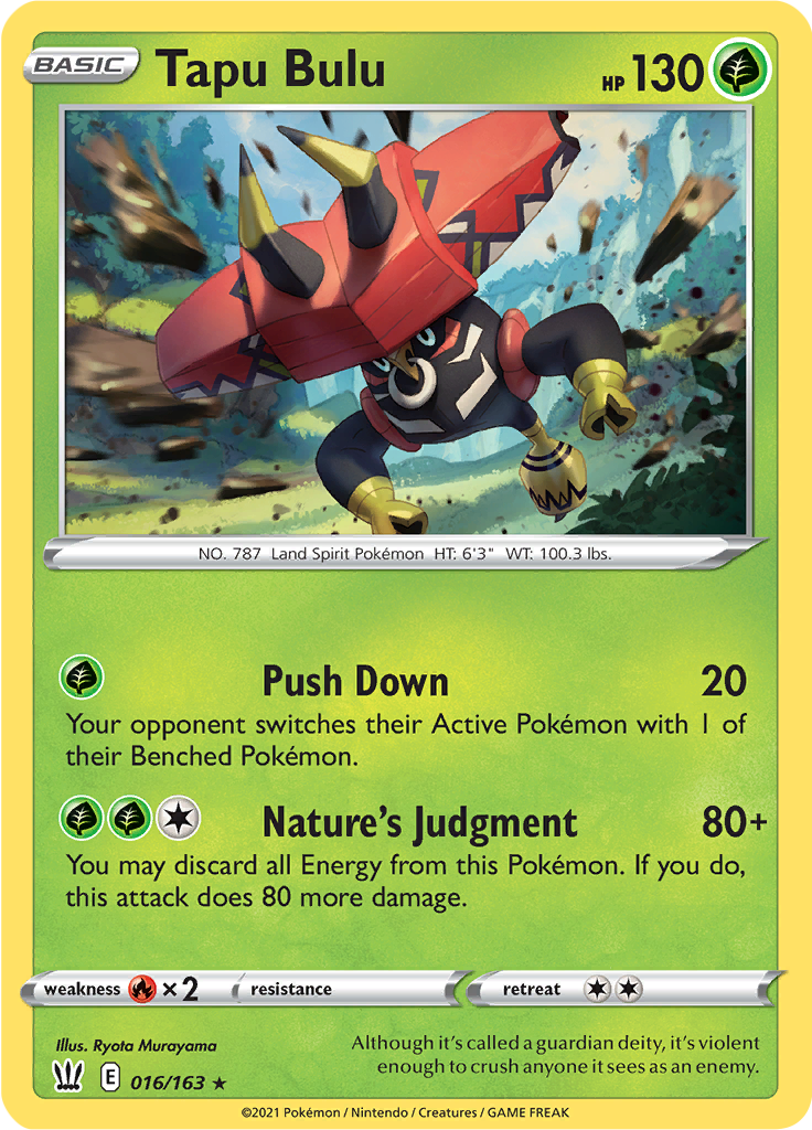 Tapu Bulu (Reverse Holo)