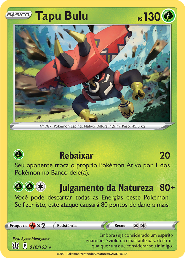 Tapu Bulu (Reverse Holo)