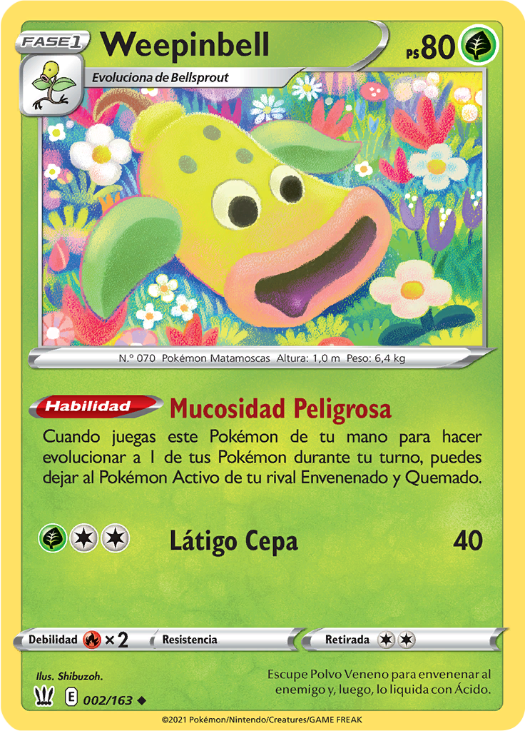 Weepinbell (Reverse Holo)