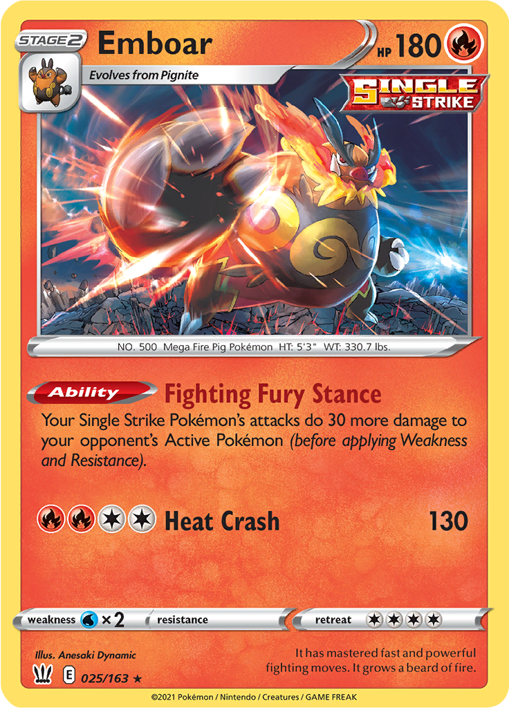 Emboar (Reverse Holo)