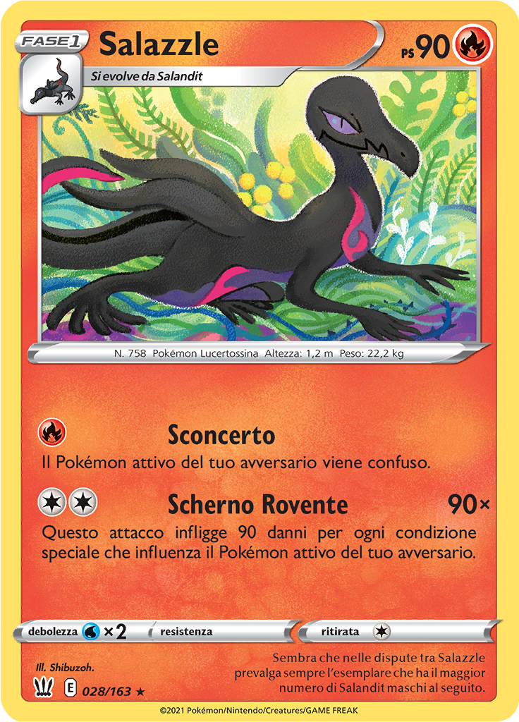 Salazzle (Reverse Holo)