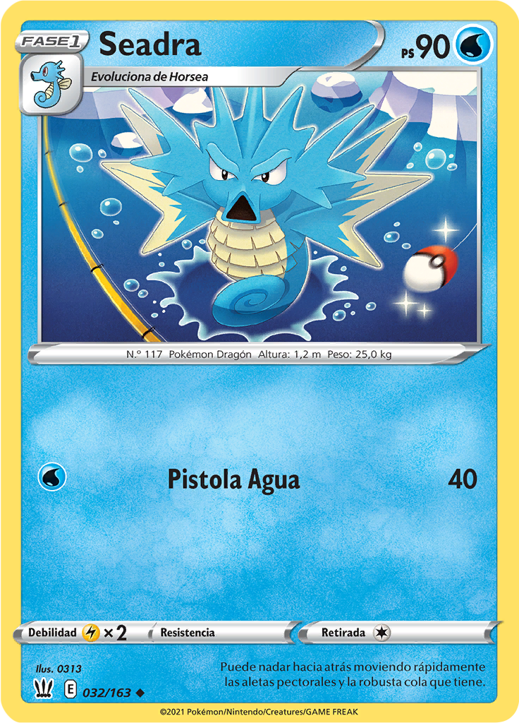Seadra (Reverse Holo)
