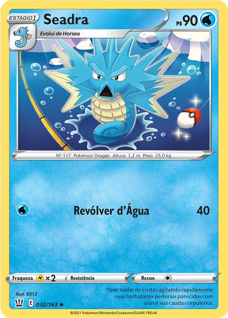 Seadra (Reverse Holo)