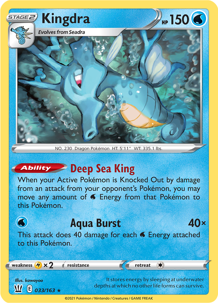 Kingdra (Reverse Holo)