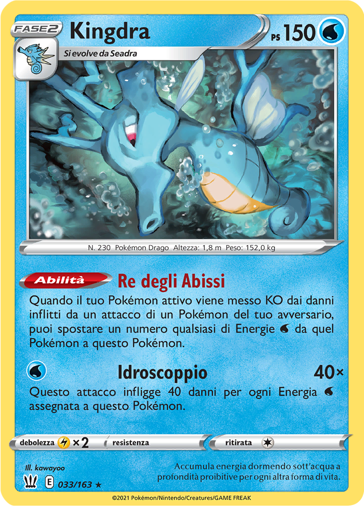 Kingdra (Reverse Holo)