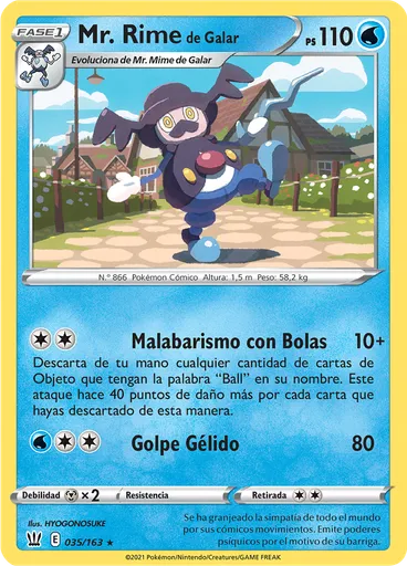 Mr. Rime de Galar