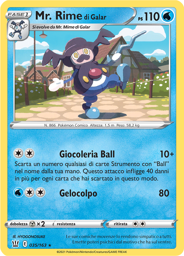 Mr. Rime di Galar (Reverse Holo)