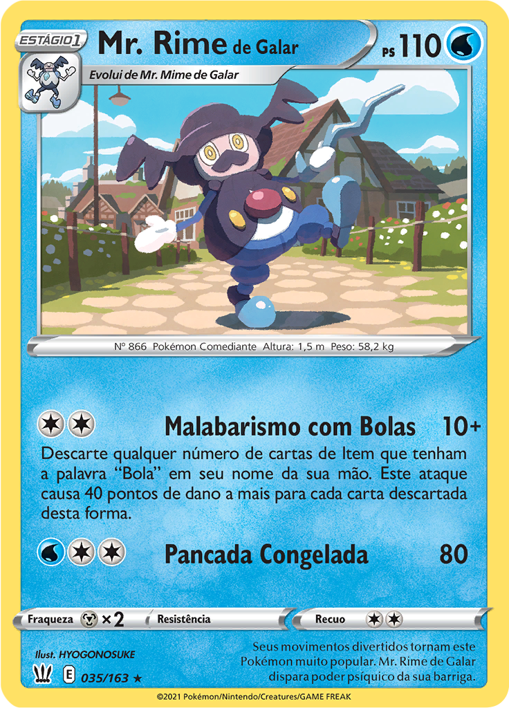Mr. Rime de Galar (Reverse Holo)