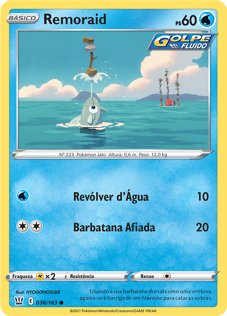 Remoraid (Reverse Holo)