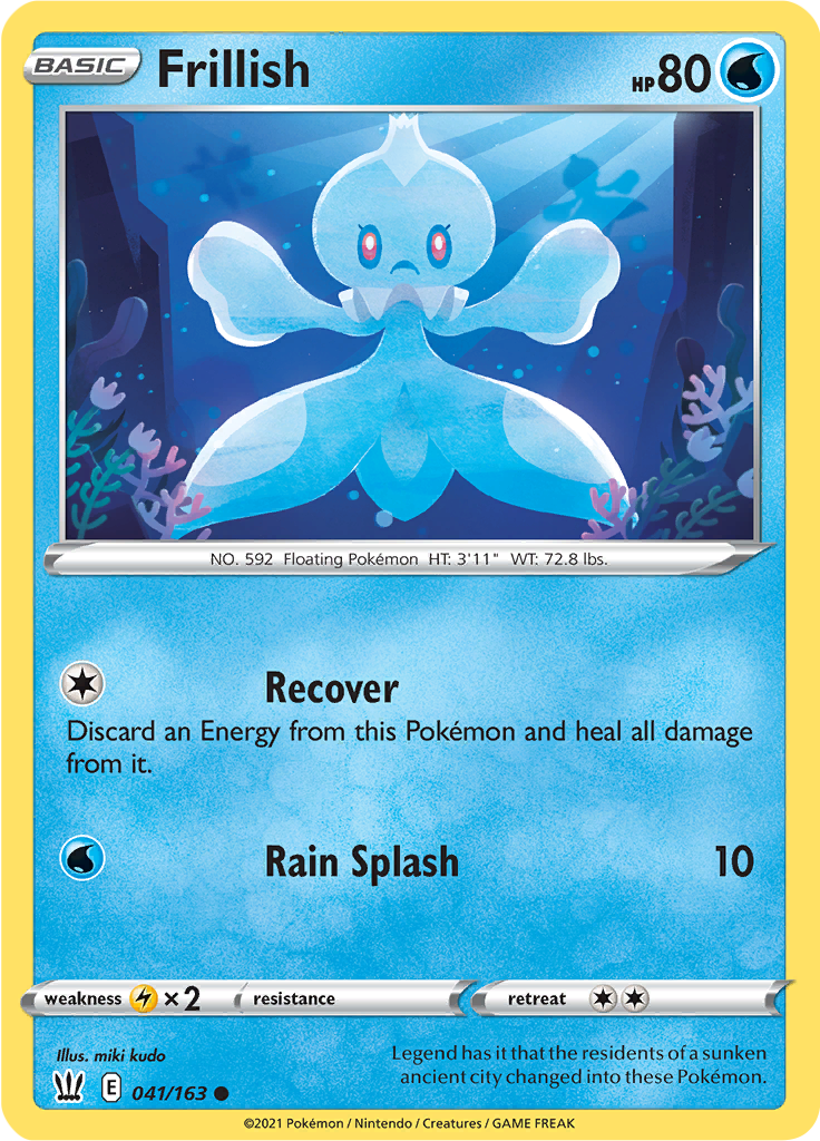Frillish (Reverse Holo)