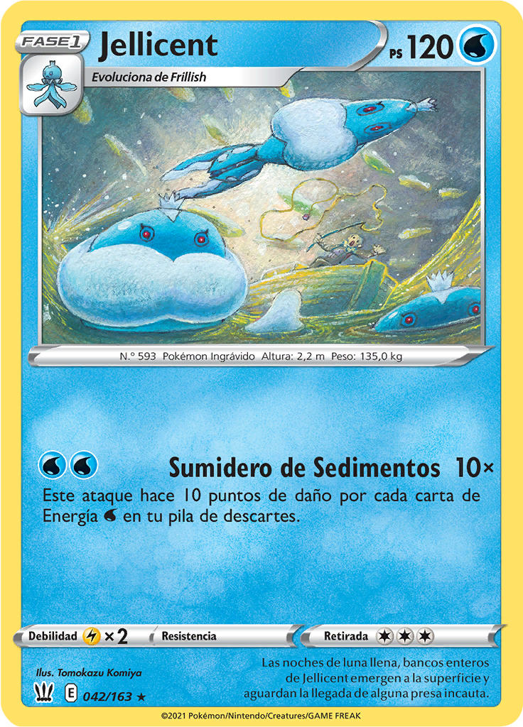 Jellicent (Reverse Holo)