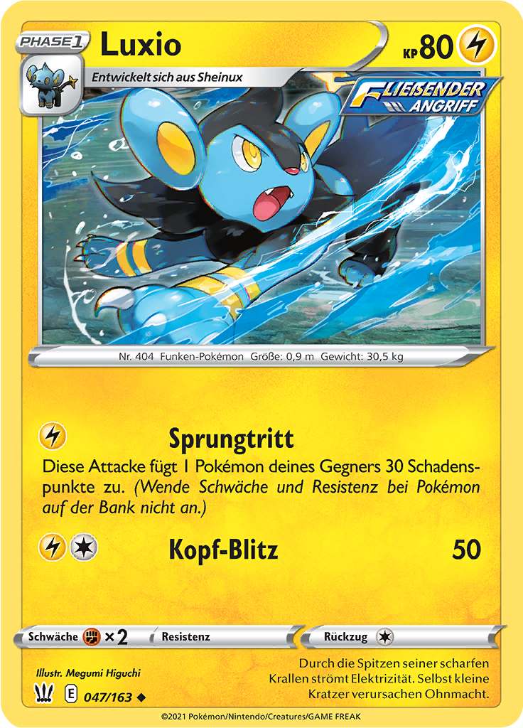 Luxio (Reverse Holo)