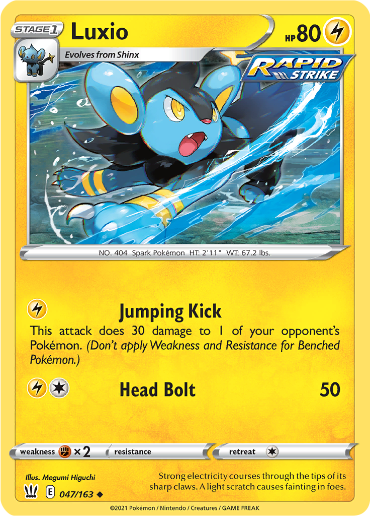 Luxio (Reverse Holo)