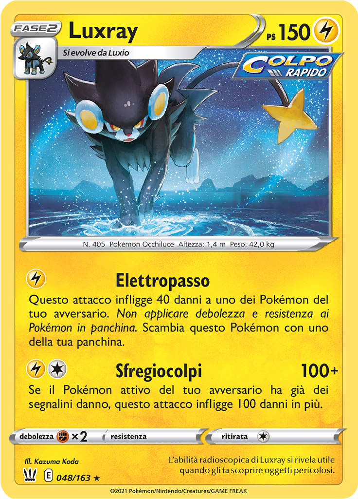Luxray (Reverse Holo)