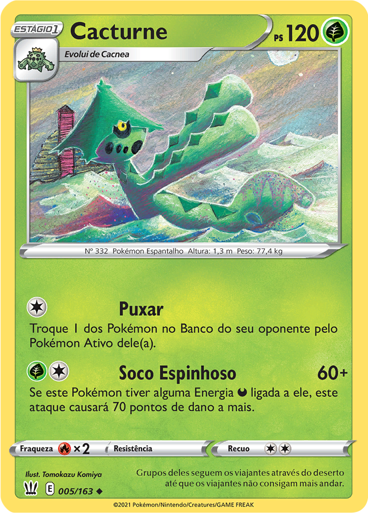 Cacturne (Reverse Holo)