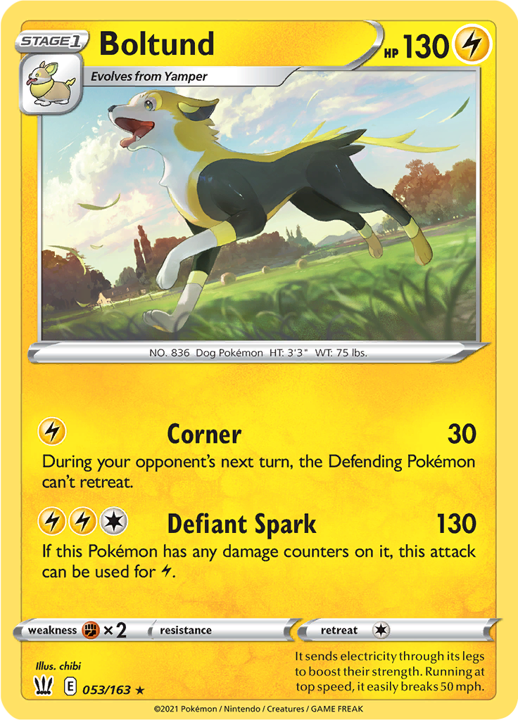 Boltund (Reverse Holo)