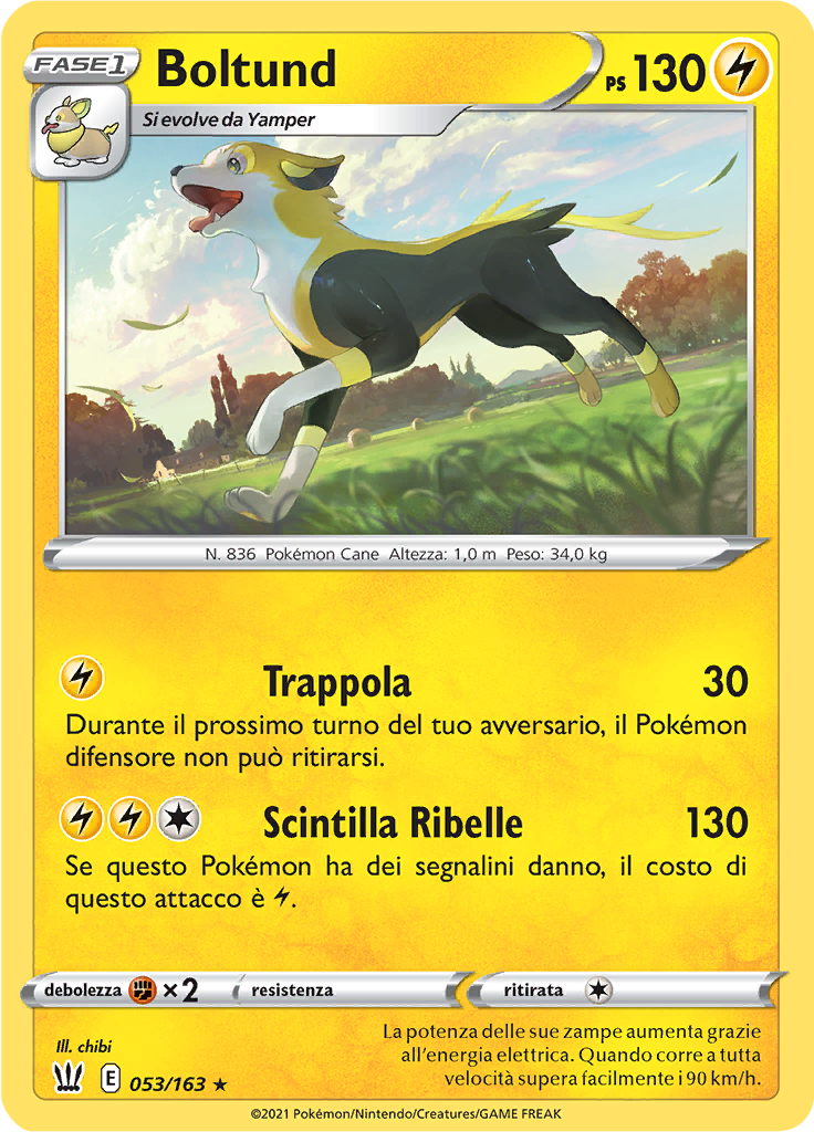 Boltund (Reverse Holo)