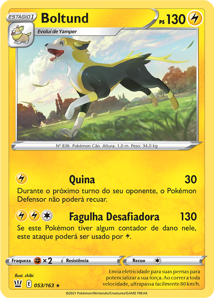 Boltund (Reverse Holo)