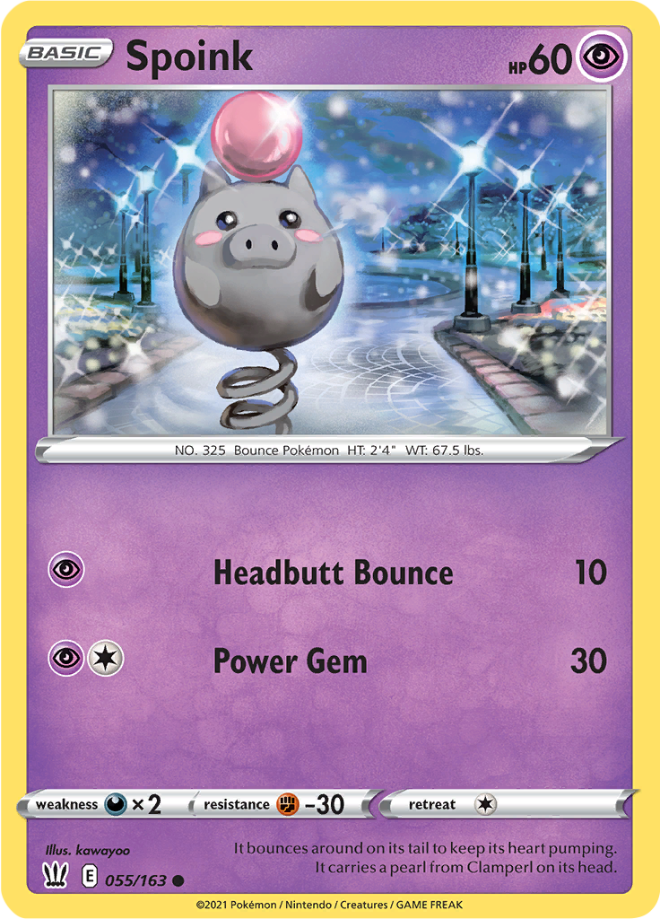 Spoink (Reverse Holo)