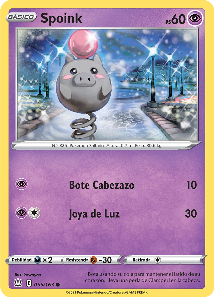 Spoink (Reverse Holo)
