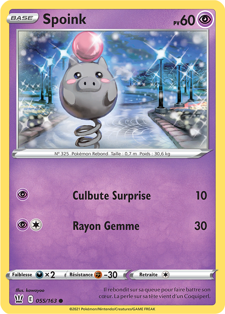 Spoink (Reverse Holo)