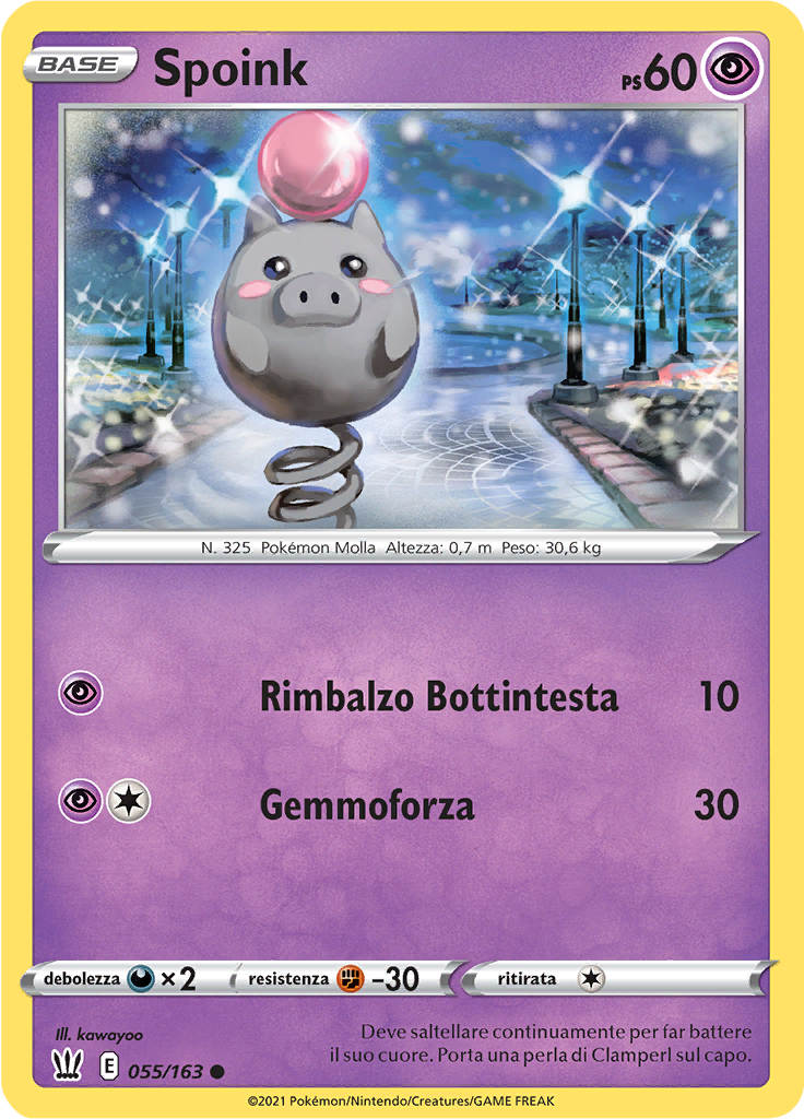 Spoink (Reverse Holo)
