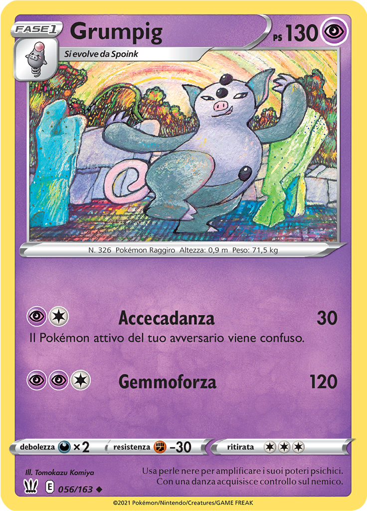 Grumpig (Reverse Holo)