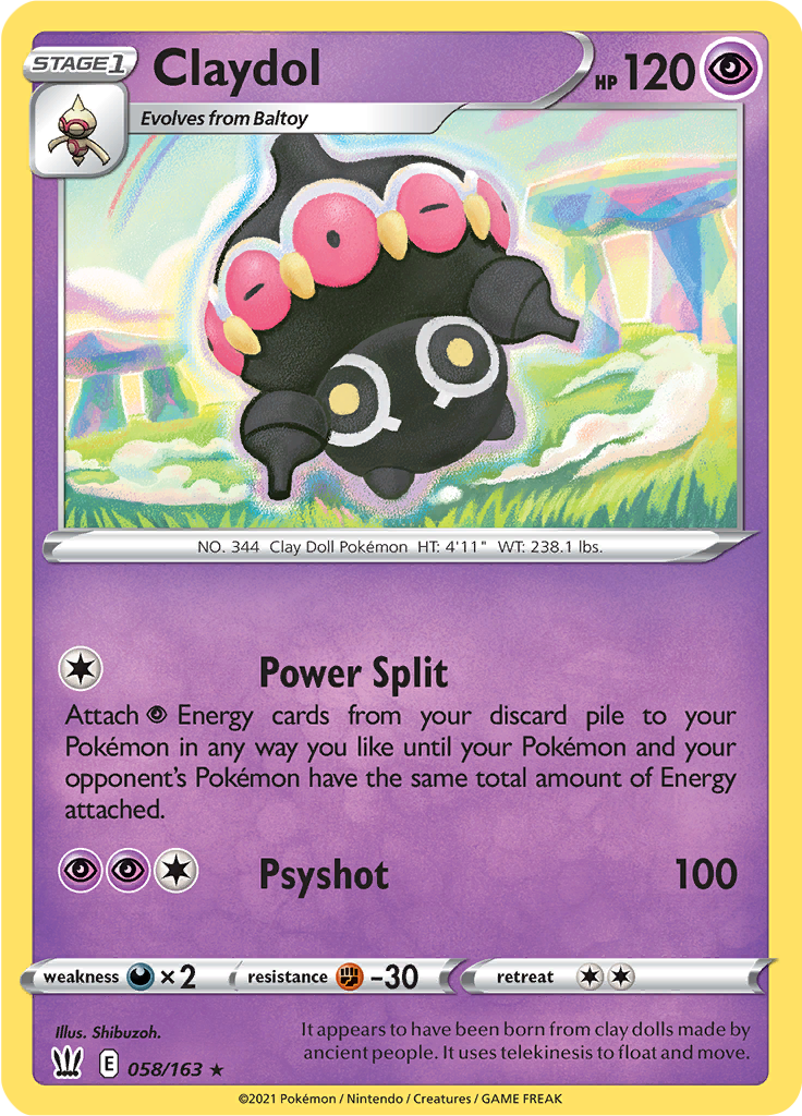 Claydol (Reverse Holo)