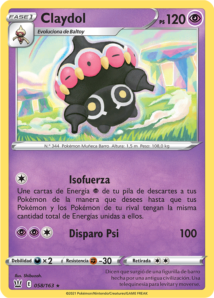 Claydol (Reverse Holo)