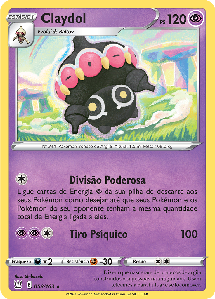 Claydol (Reverse Holo)