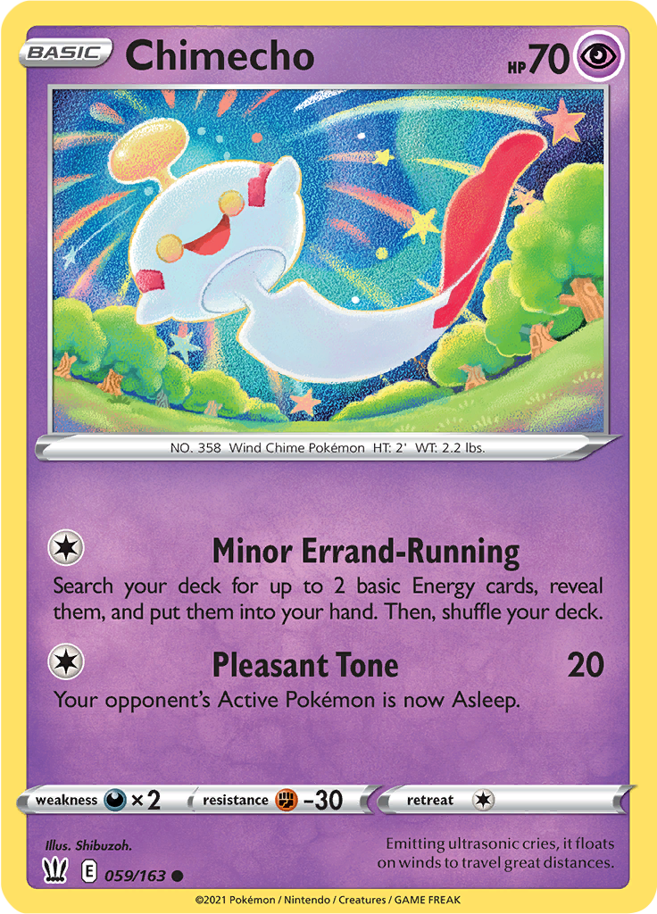 Chimecho (Reverse Holo)
