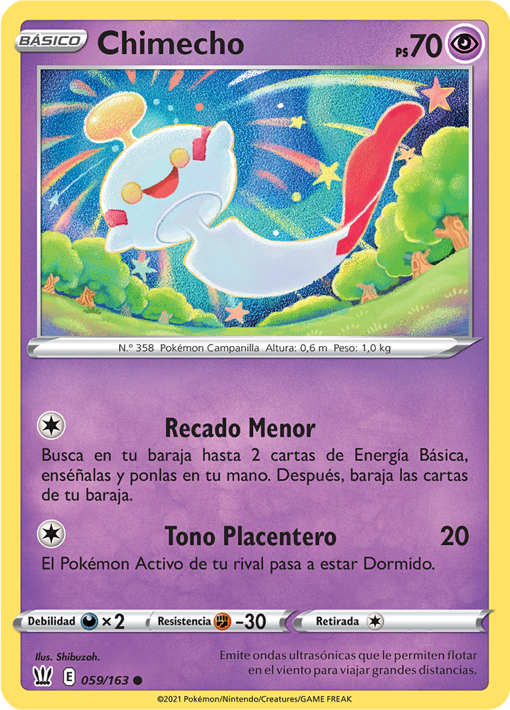 Chimecho (Reverse Holo)