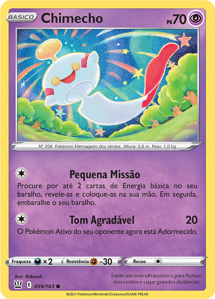Chimecho (Reverse Holo)