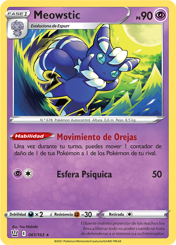 Meowstic (Reverse Holo)