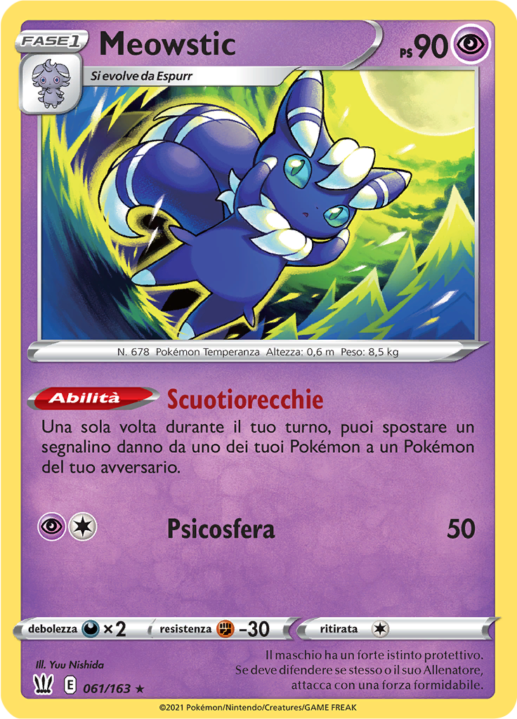 Meowstic (Reverse Holo)