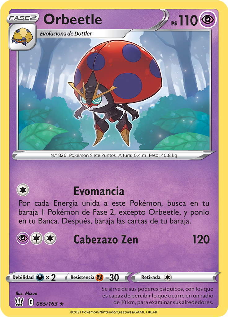 Orbeetle (Reverse Holo)