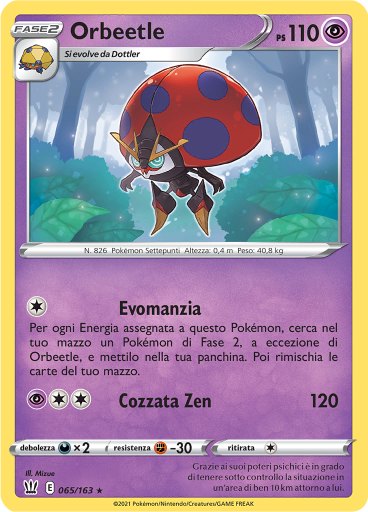 Orbeetle (Reverse Holo)