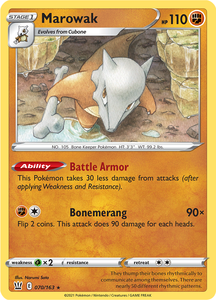 Marowak (Reverse Holo)