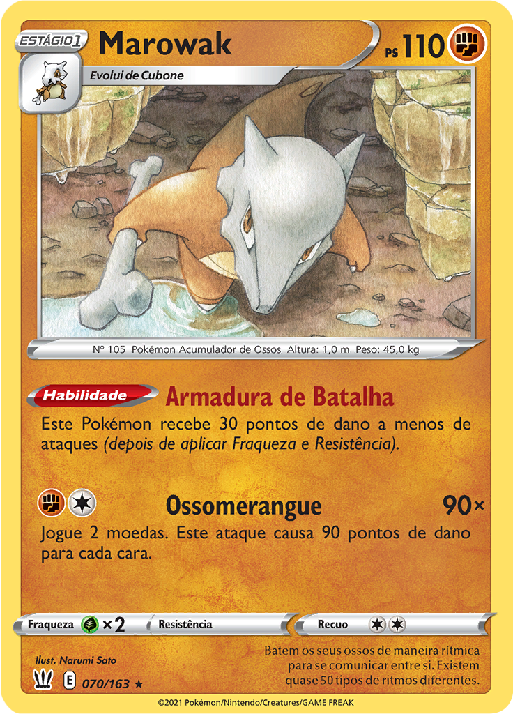 Marowak (Reverse Holo)