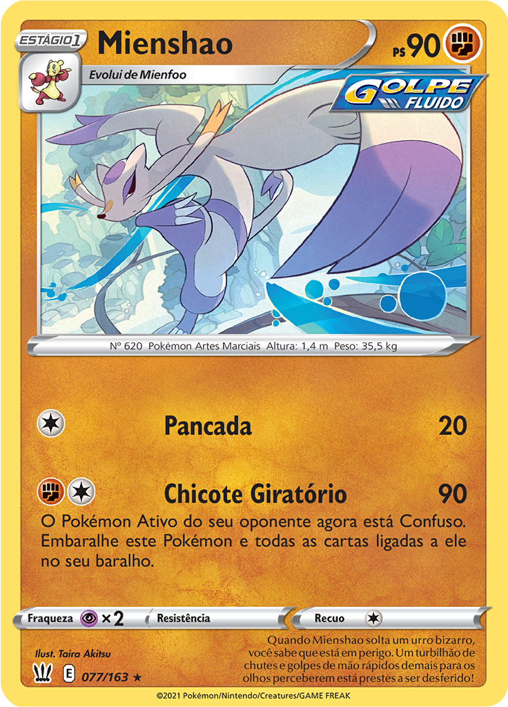Mienshao (Reverse Holo)