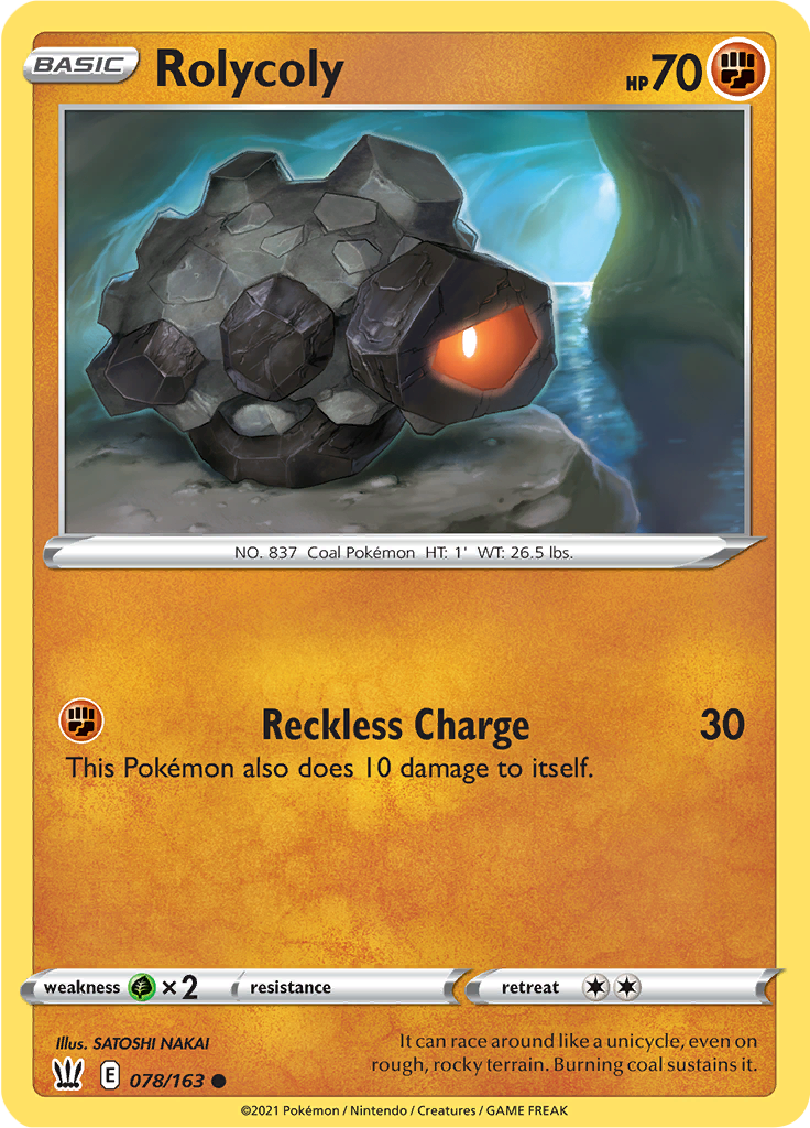 Rolycoly (Reverse Holo)