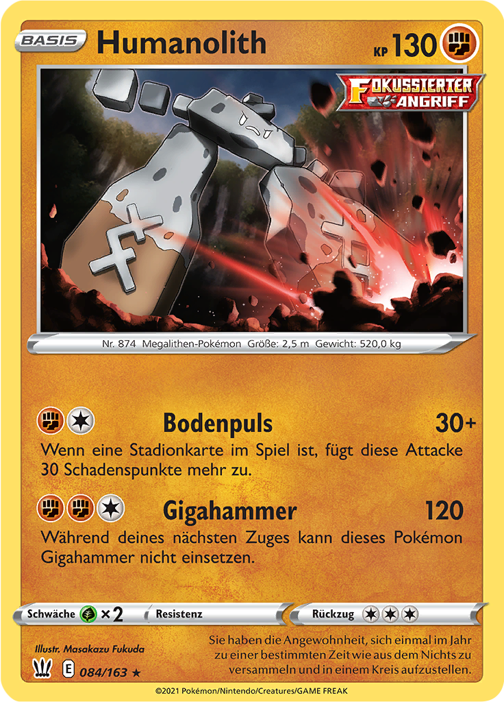Humanolith (Reverse Holo)