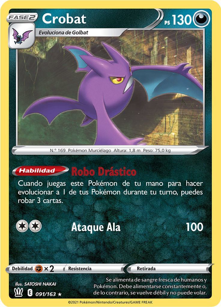 Crobat (Reverse Holo)