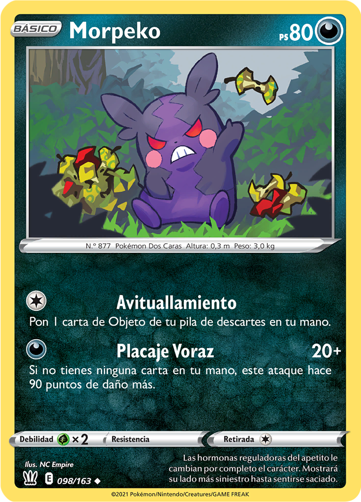 Morpeko (Reverse Holo)