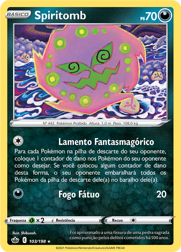 Spiritomb (Reverse Holo)