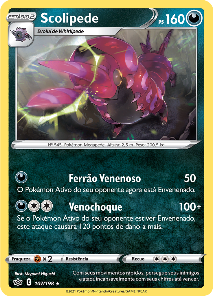 Scolipede (Reverse Holo)