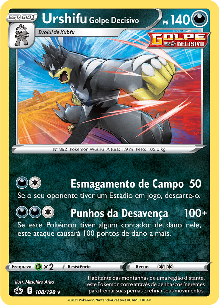 Urshifu Golpe Decisivo (Reverse Holo)