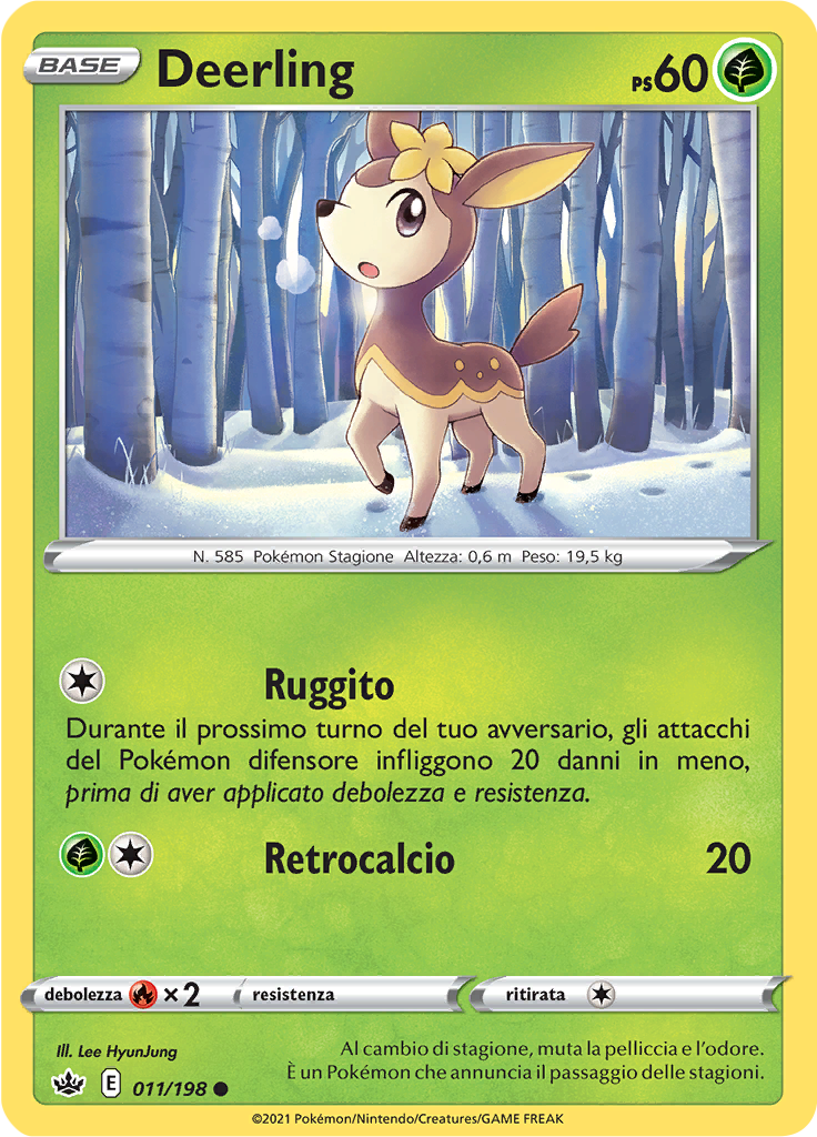 Deerling (Reverse Holo)