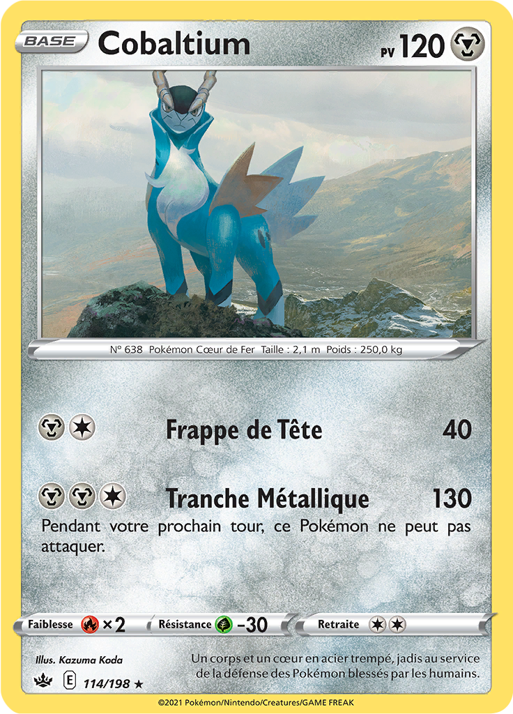 Cobaltium (Reverse Holo)